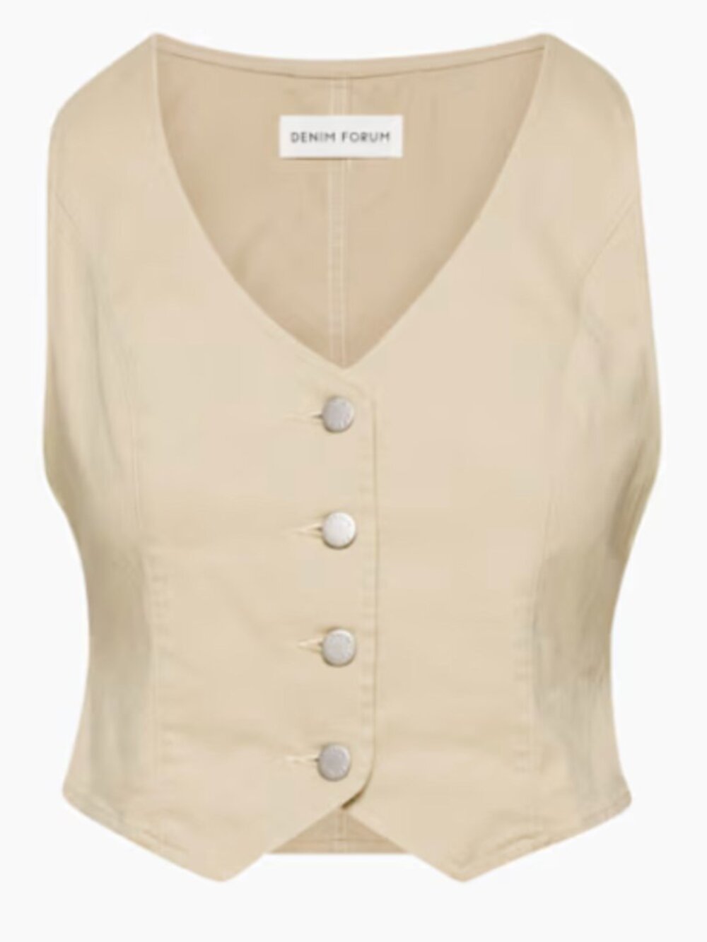 Denim Forum The '90s Mia Denim Vest